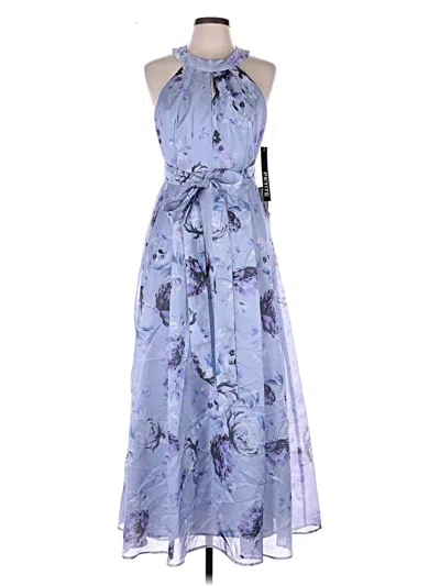 Pre-owned Alex Evenings Cocktail Dress In Blue