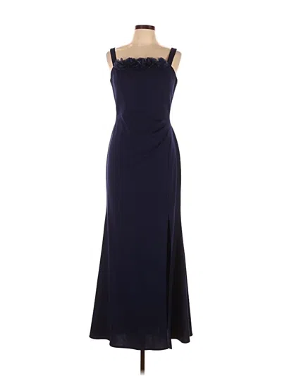 Pre-owned Alex Evenings Cocktail Dress In Blue