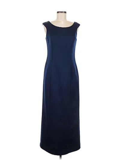 Pre-owned Alex Evenings Cocktail Dress In Blue