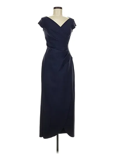 Pre-owned Alex Evenings Cocktail Dress In Blue