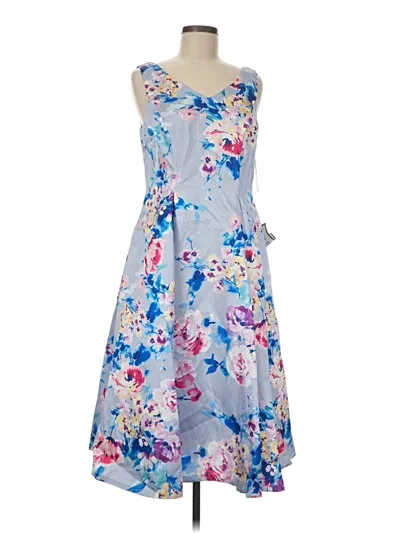 Pre-owned Alex Evenings Cocktail Dress In Blue