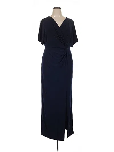 Pre-owned Alex Evenings Cocktail Dress In Blue