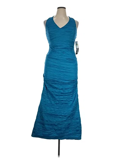 Pre-owned Alex Evenings Cocktail Dress In Blue