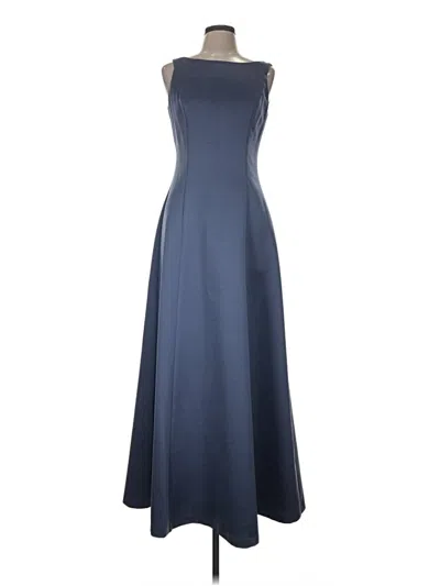 Pre-owned Alex Evenings Cocktail Dress In Blue