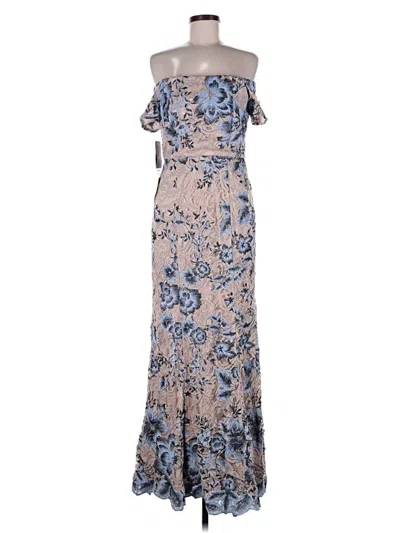 Pre-owned Alex Evenings Cocktail Dress In Blue
