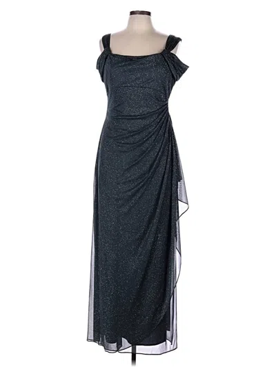 Pre-owned Alex Evenings Cocktail Dress In Gray