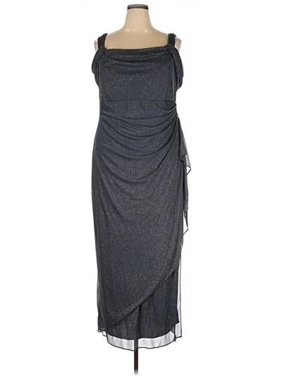 Pre-owned Alex Evenings Cocktail Dress In Gray