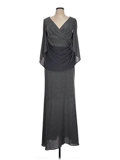 Pre-owned Alex Evenings Cocktail Dress In Gray