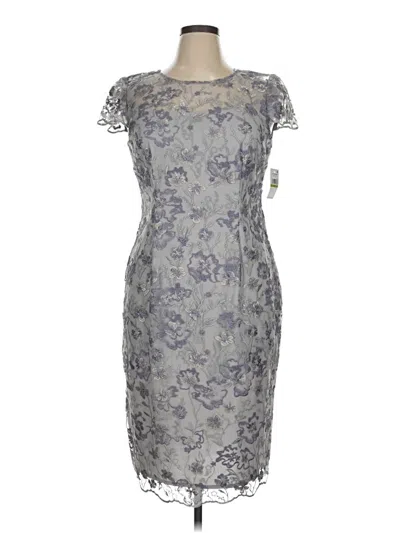 Pre-owned Alex Evenings Cocktail Dress In Gray