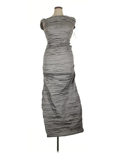 Pre-owned Alex Evenings Cocktail Dress In Gray