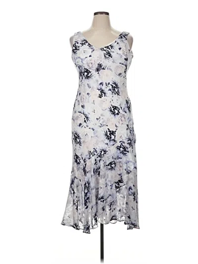 Pre-owned Alex Evenings Cocktail Dress In Gray