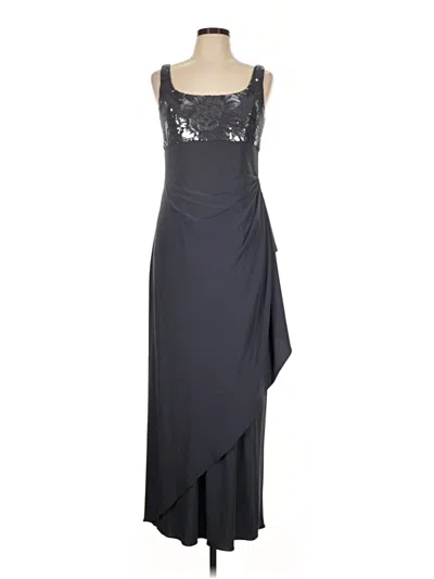 Pre-owned Alex Evenings Cocktail Dress In Gray