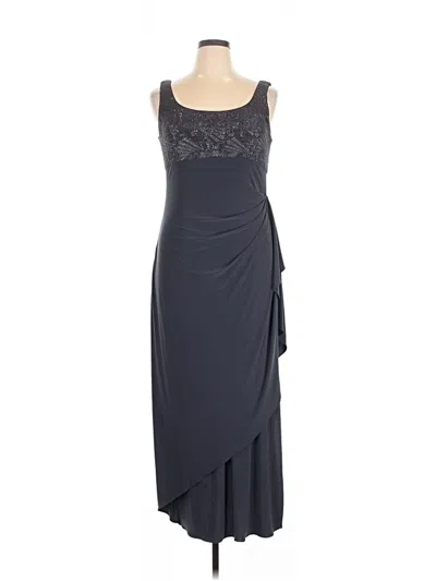Pre-owned Alex Evenings Cocktail Dress In Gray