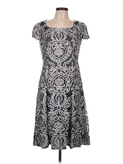 Pre-owned Alex Evenings Cocktail Dress In Gray