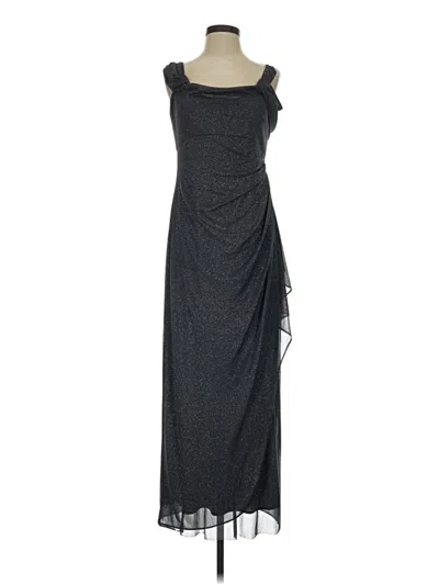 Pre-owned Alex Evenings Cocktail Dress In Gray
