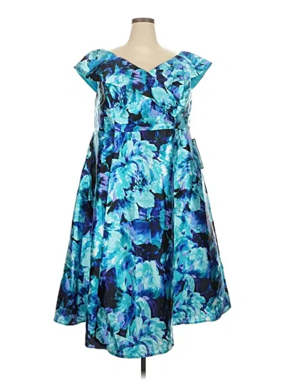 Alex Evenings Cocktail Dress In Multi
