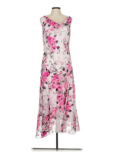 Pre-owned Alex Evenings Cocktail Dress In Pink
