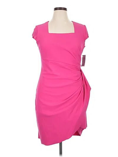 Pre-owned Alex Evenings Cocktail Dress In Pink