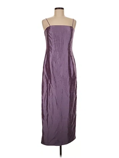 Pre-owned Alex Evenings Cocktail Dress In Purple