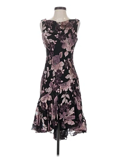 Pre-owned Alex Evenings Cocktail Dress In Purple