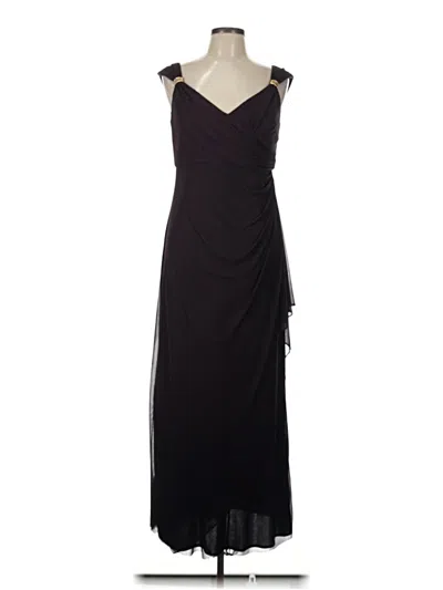 Pre-owned Alex Evenings Cocktail Dress In Purple