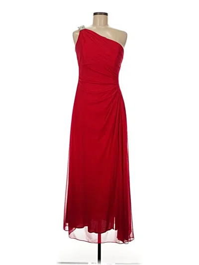 Pre-owned Alex Evenings Cocktail Dress In Red