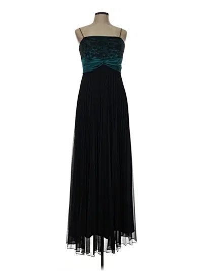 Pre-owned Alex Evenings Cocktail Dress In Teal