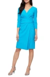Alex Evenings Compression Collection Sheath Cocktail Dress
