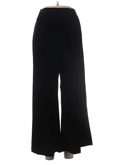 Pre-owned Alex Evenings Dress Pants In Black