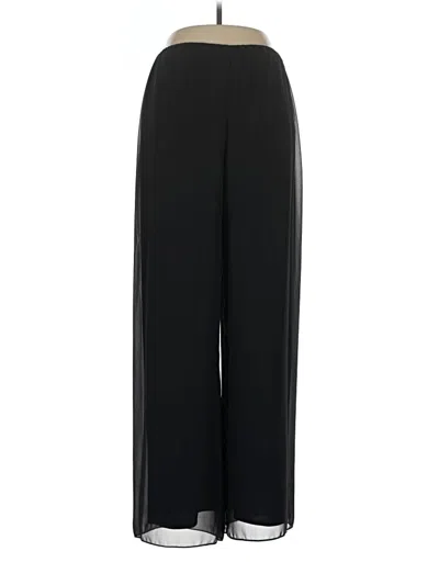 Pre-owned Alex Evenings Dress Pants In Black