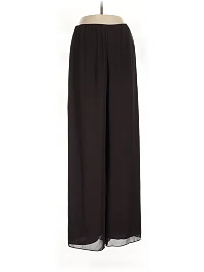Pre-owned Alex Evenings Dress Pants In Black