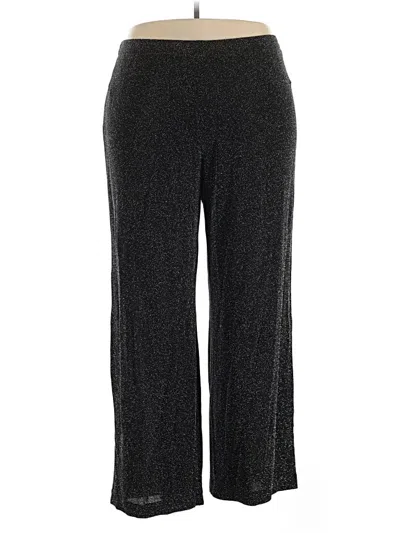 Pre-owned Alex Evenings Dress Pants In Black