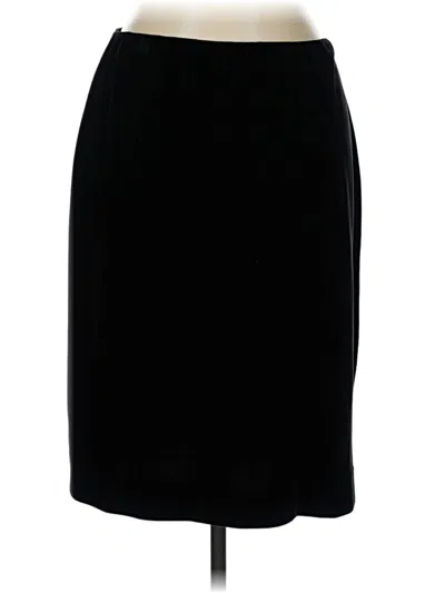 Pre-owned Alex Evenings Formal Skirt In Black