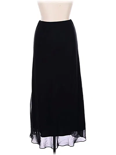 Pre-owned Alex Evenings Formal Skirt In Black