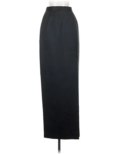 Pre-owned Alex Evenings Formal Skirt In Black