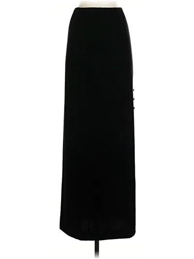 Pre-owned Alex Evenings Formal Skirt In Black