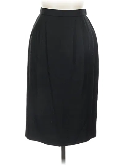 Pre-owned Alex Evenings Formal Skirt In Black