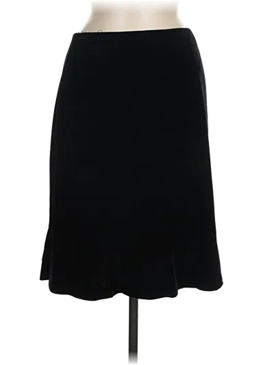 Pre-owned Alex Evenings Formal Skirt In Black
