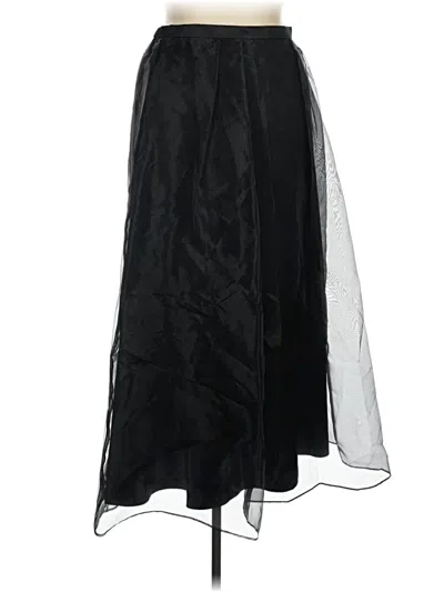 Pre-owned Alex Evenings Formal Skirt In Black
