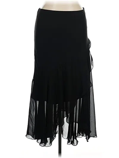 Pre-owned Alex Evenings Formal Skirt In Black