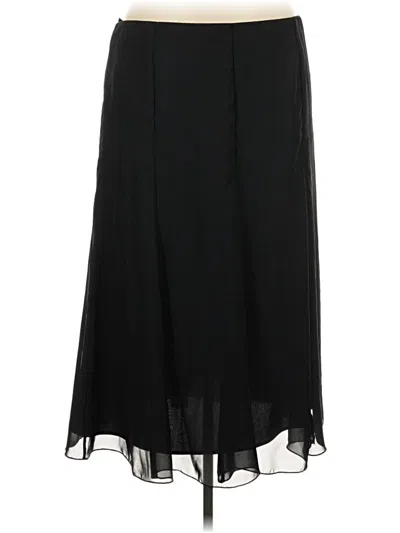 Pre-owned Alex Evenings Formal Skirt In Black