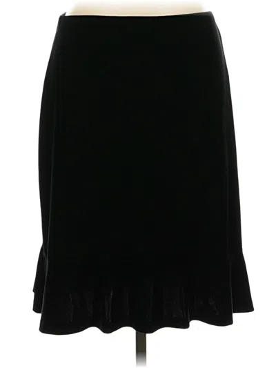 Pre-owned Alex Evenings Formal Skirt In Black