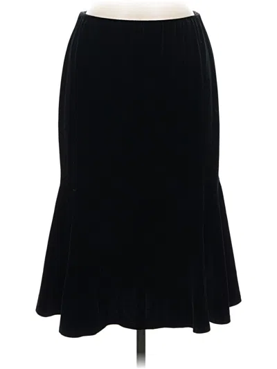 Pre-owned Alex Evenings Formal Skirt In Black
