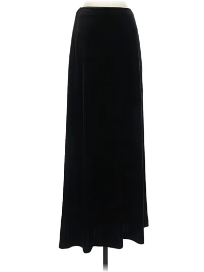 Pre-owned Alex Evenings Formal Skirt In Black