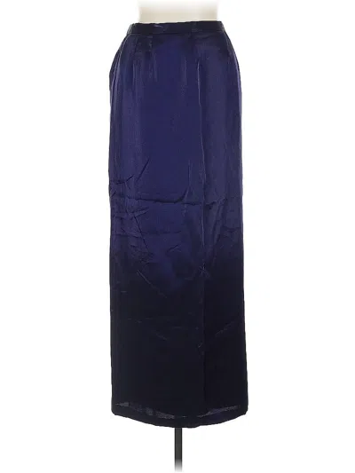 Pre-owned Alex Evenings Formal Skirt In Blue