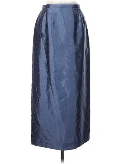 Pre-owned Alex Evenings Formal Skirt In Blue