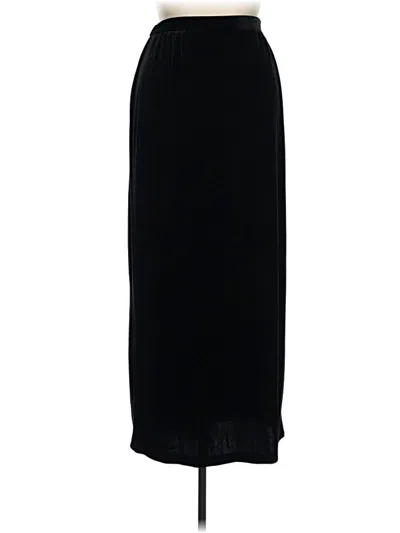 Pre-owned Alex Evenings Formal Skirt In Silver