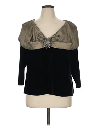 Pre-owned Alex Evenings Jacket In Black