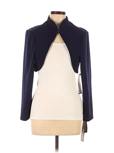 Alex Evenings Jacket In Blue