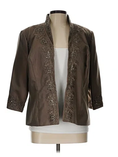 Pre-owned Alex Evenings Jacket In Brown